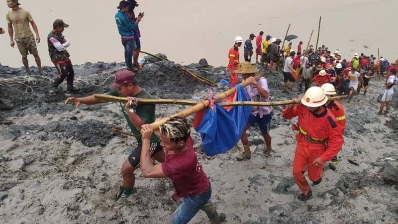 Myanmar'da maden faciası: 100'den fazla ölü