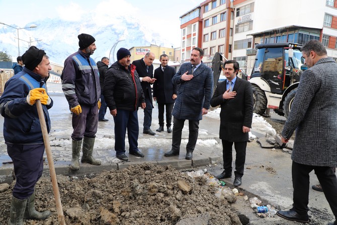 Vali Yardımcısı Kasımoğlu’dan belediye ekibine ziyaret