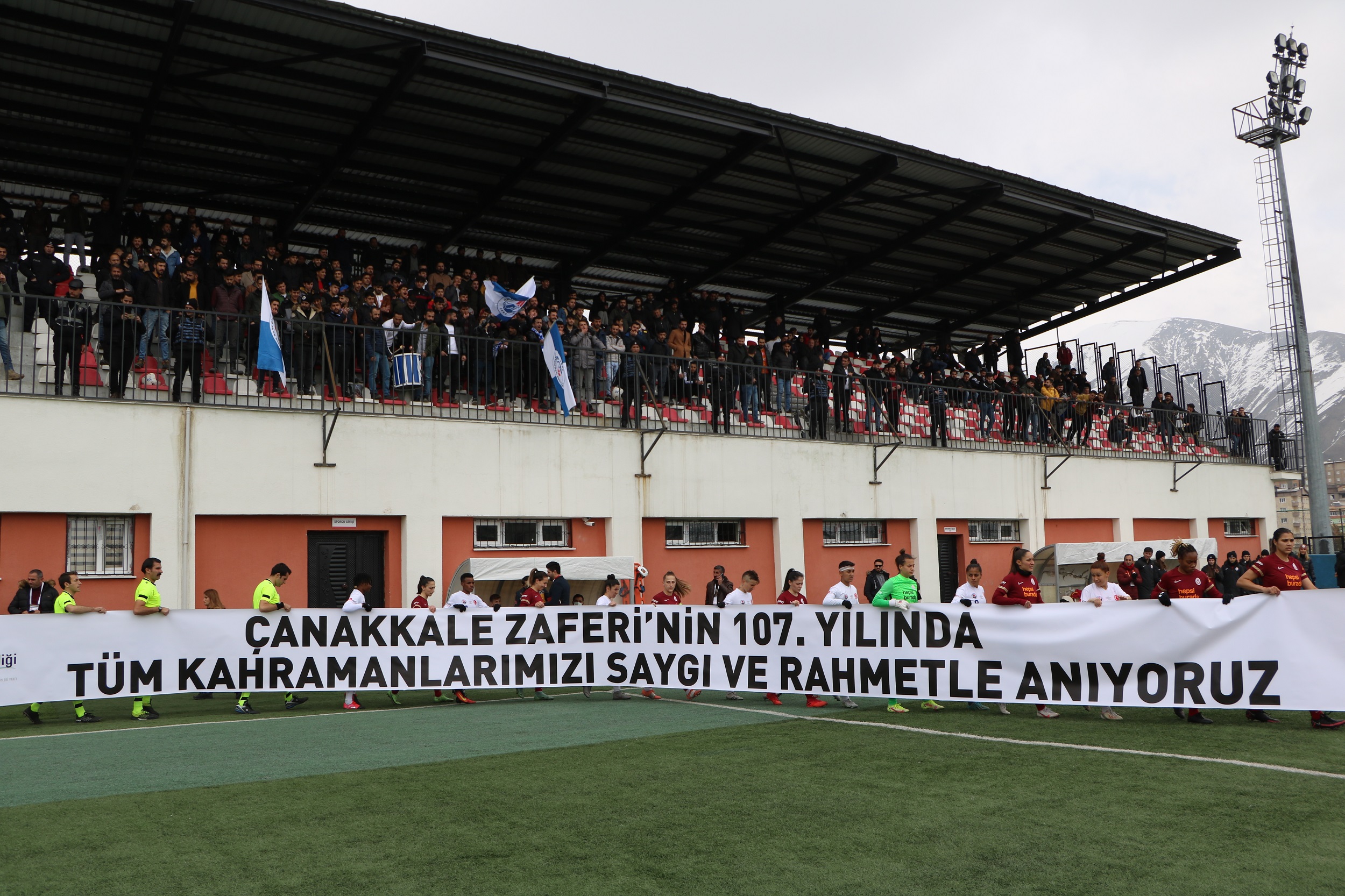 Hakkarigücü Kadın Futbol Takımı, Galatasaray'ı 1-0 yendi