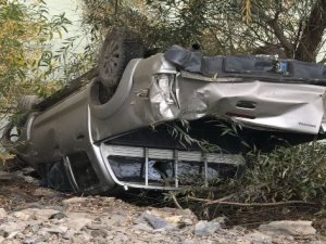Hakkari’de trafik kazası 1 yaralı