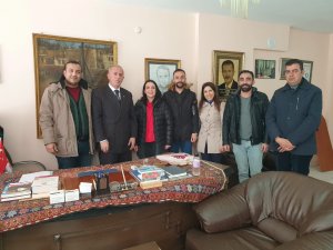 VEDAŞ Heyetinden Halkın Sesi Gazetesi'ne Ziyaret
