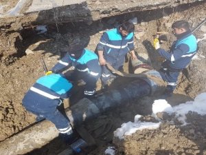 Dondurucu soğukta içme suyu onarımı