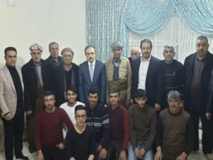 Başkan Vekili Epcim, 13 aileye misafir oldu