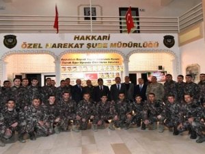 Celal Uzunkaya'dan Polis Özel Harekat Şube Müdürlüğüne ziyaret