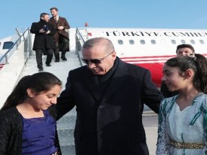 Cumhurbaşkanı Erdoğan Hakkari'de