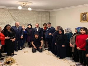 Metin Külünk'ten Taş ve Demir ailesine ziyaret