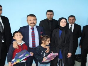 Kaymakam Kendüzler'den otizmli çocuklara ziyaret