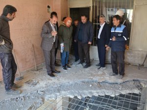 Eşbaşkan Karaman  Çalışmaları Denetledi