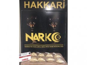 Hakkari- Van karayolu üzerinde uyuşturucu ele geçirildi