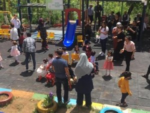 Hakkari'de okul öncesi sınıfları dışarıya taşındı