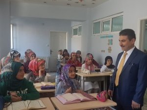 Vali Yardımcısı Pala'dan Kur'an kurslarına ziyaret