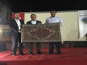 Kaymakam Türkman için veda yemeği