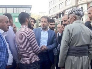 AK Parti heyetinden Şemdinli ve Derecik'e ziyaret