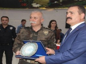 Hakkari Emniyet Müdürü Dilberoğlu için veda yemeği