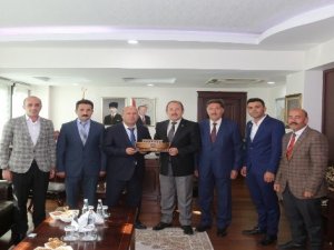 Başkan Er'den Şırnak Valisi Pehlivan'a ziyaret