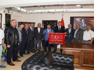 Başkan Er'den Emniyet Müdürü Atanur'a ziyaret