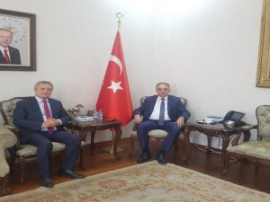 Başkanı Taş'tan Konya Valisi Toprak'a ziyaret