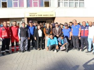 Hakkari'de gerçeği aratmayan tatbikat