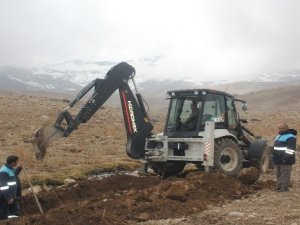 Dondurucu havada zorlu içme suyu çalışması