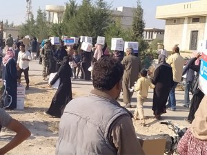 Suriye'nin kuzeyindeki halka insani yardım