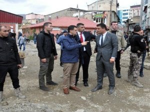 Kaymakam Doğramacı, yol çalışmalarını denetledi