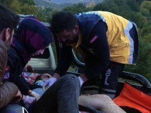 Yüksekova'da trafiik kazası; 1 yaralı
