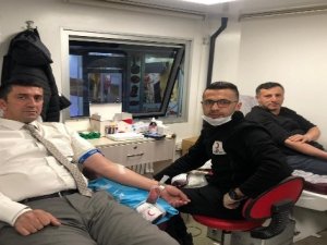 Hakkari'de 3 günlük kan bağışı kampanyası sone erdi