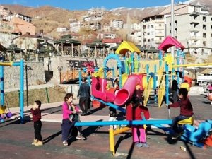 Kış mevsiminde keyifli bir gün