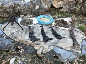 'Kıran 10' operasyonunda silah ve mühimmat bulundu