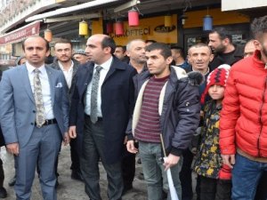 AK Parti'li Demir'e görkemli karşılama