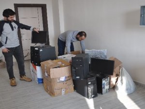 Yargıtay'dan Yüksekova'daki okula bilgisayar desteği