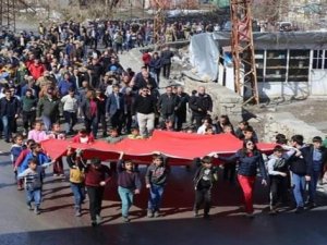 Çukurca'da doğa yürüyüşü