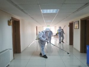 Hakkari'de "okul dezenfekte ekibi" kuruldu