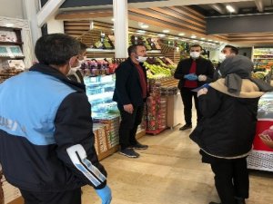 Hakkari'de etiket denetimi
