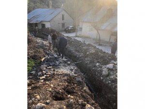 Çukurca Belediyesinden altyapı çalışması