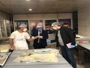 Belediye ekiplerinden korona virüsü denetimi