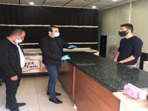 Hakkari'de koruyucu sağlık ekipmanı denetimi
