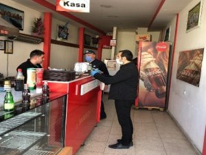 Hakkari'de sosyal mesafe denetimi