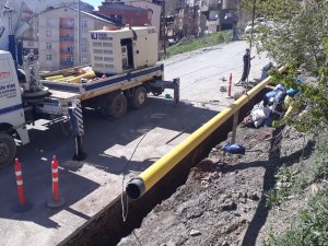 Hakkari'de Doğalgaz Altyapı Çalışması Devam Ediyor