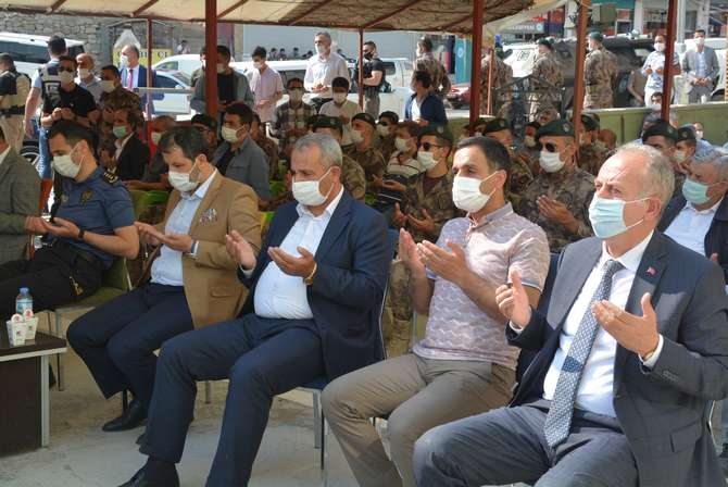 Hakkari’de şehitler için Mevlid-i Şerif okutuldu
