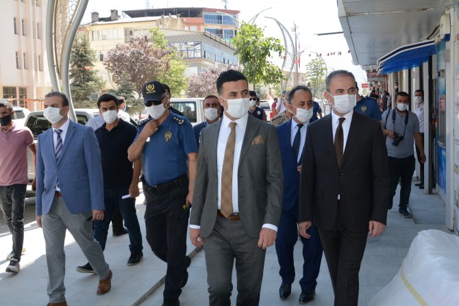 Vali Yardımcısı Gölbaş Covid-19' denetimi yaptı