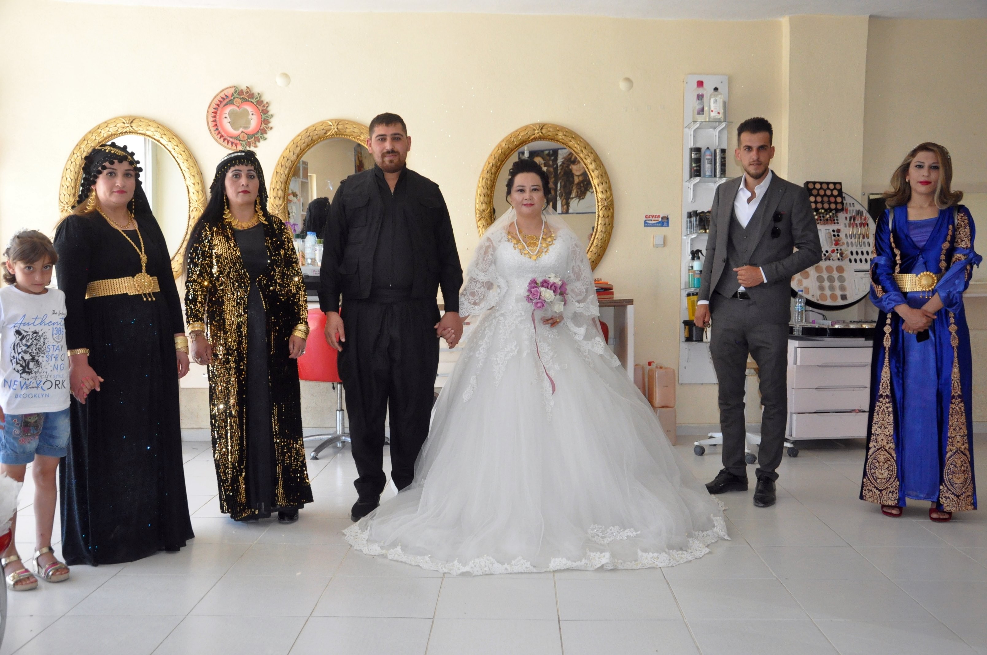 Moğolistan’dan Yüksekova’ya gelin