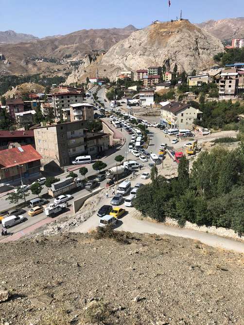 Hakkari kampus yolunda zor anlar