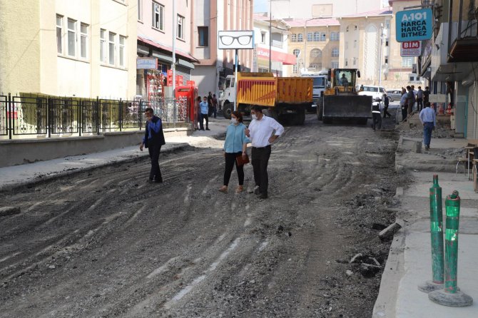Hakkari belediyesinden hummalı çalışma