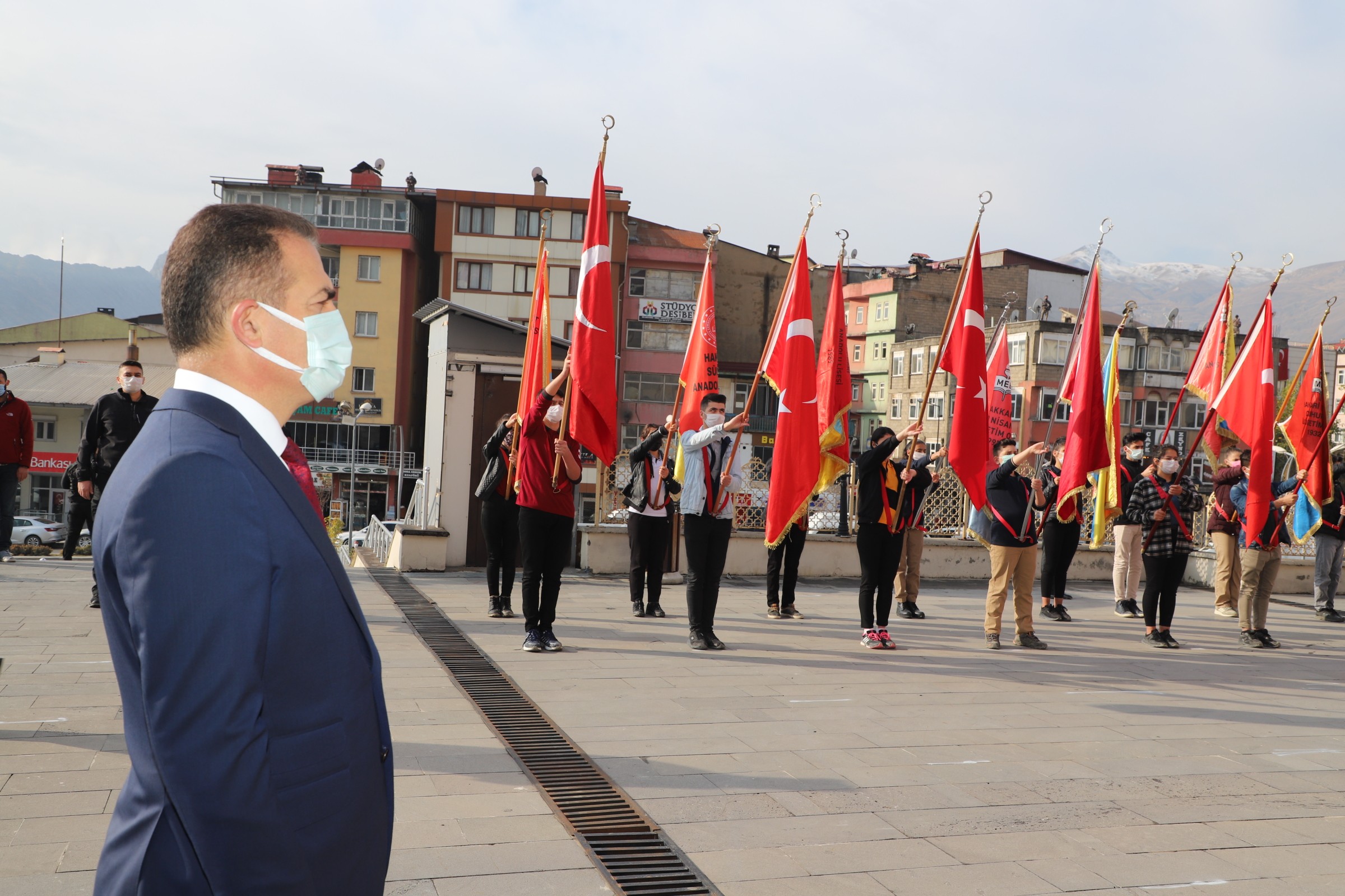 Hakkari’de 10 Kasım Atatürk’ü Anma Günü