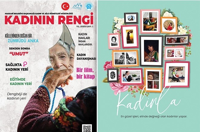 Hakkari Belediyesinin kadın dergisi çıktı