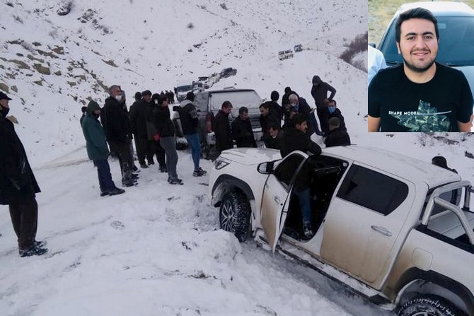Yüksekova'da trafik kazası: 1 ölü, 1 yaralı