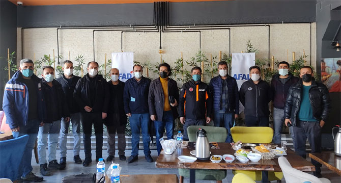 Hakkari AFAD Yetkilileri Basınla Bir Araya Geldi