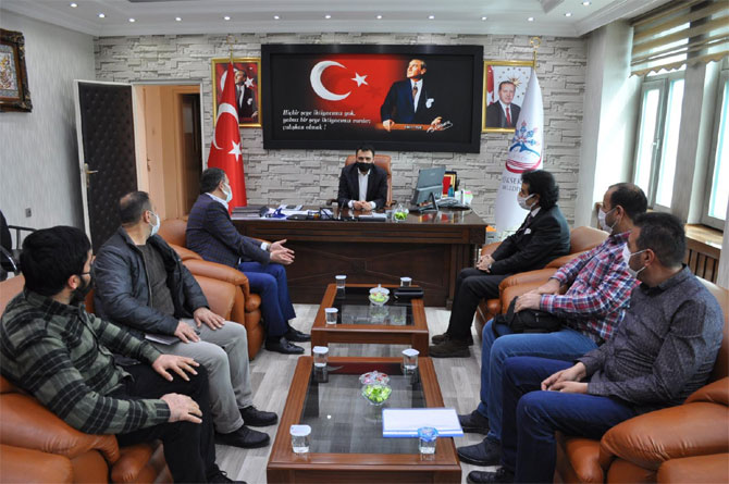 HGC yönetiminden Kaymakam Doğramacı'ya ziyaret