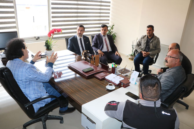 Hakkari Gazeteciler Cemiyeti'ne ziyaretler devam ediyor